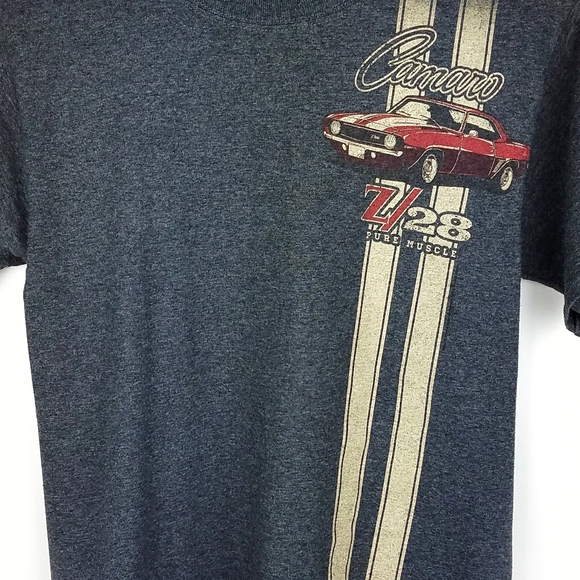Camero Z28 T-shirt sz. S Dark Gray - Picture 5 of 5